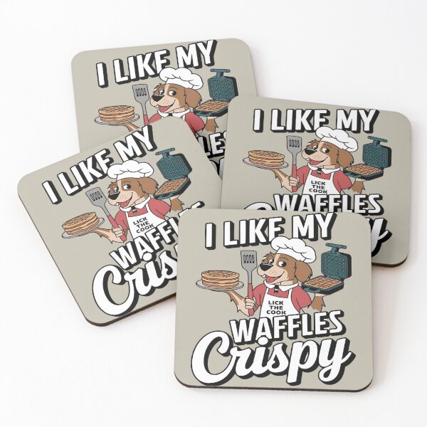 Item preview, I like my Waffles crispy - Waffle me - I'm a waffle holic - Waffle up - Team waffle designed and sold by JansenGS.