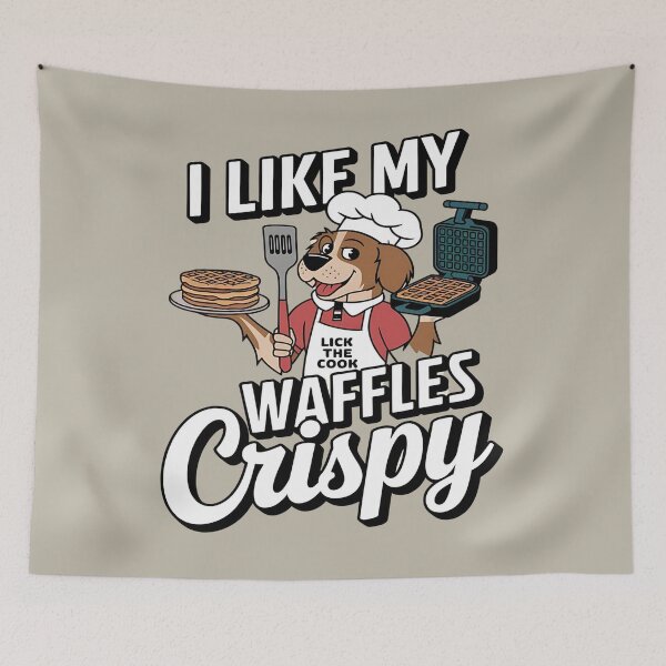 Item preview, I like my Waffles crispy - Waffle me - I'm a waffle holic - Waffle up - Team waffle designed and sold by JansenGS.