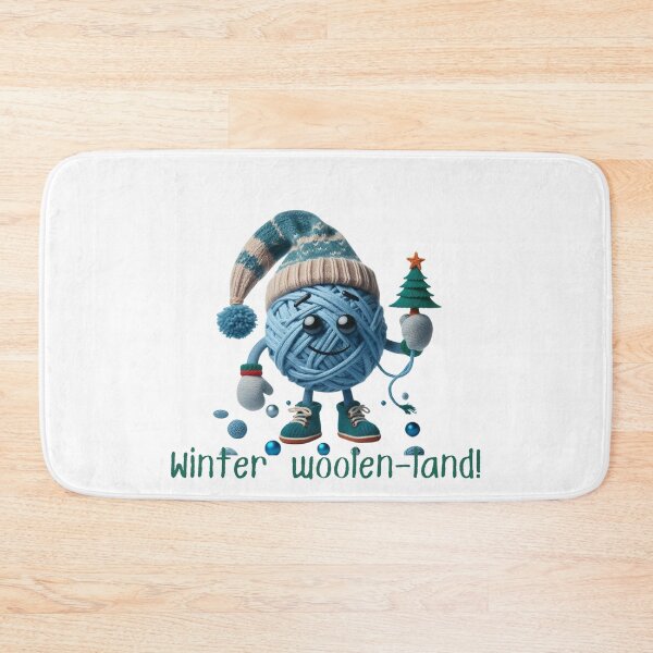 Item preview, Festive Yarn Ball Adventure Christmas Design – Christmas Art Prints & Gifts designed and sold by MiszungART.