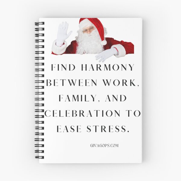 Item preview, "Balance is the best holiday accessory." designed and sold by CUTESTUFFnow.