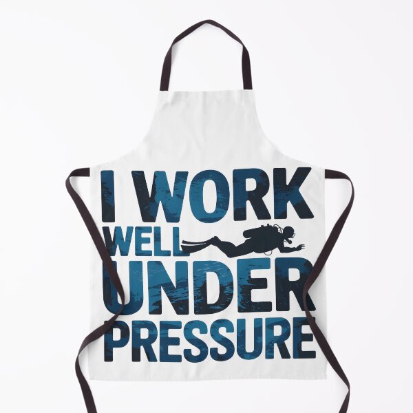 Item preview, I Work Well Under Pressure Scuba Diving Adventure designed and sold by Anniebuh.
