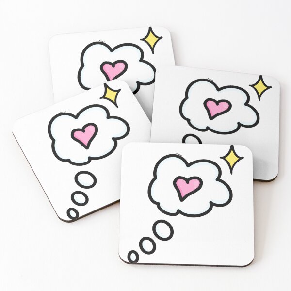 Item preview, Love heart thought bubble designed and sold by Niadraws00.