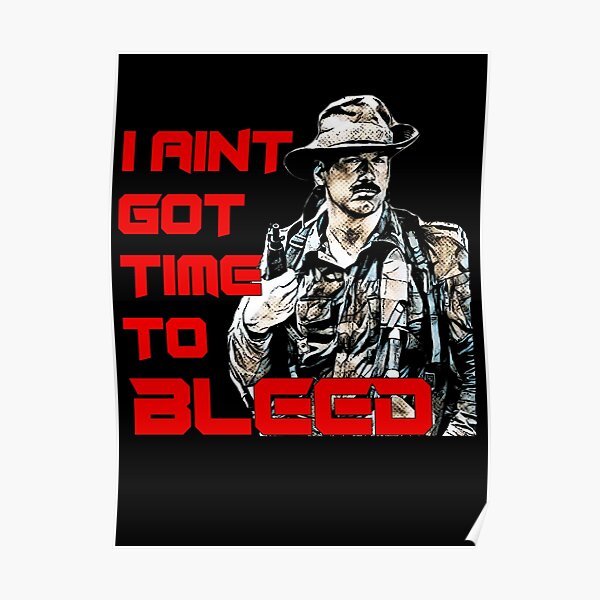 Keine Zeit zu bluten Poster