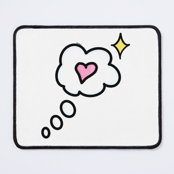 Item preview, Love heart thought bubble designed and sold by Niadraws00.