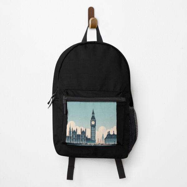 Item preview, Big Ben and Westminster Palace Minimalism Art Style designed and sold by artofuniverse.