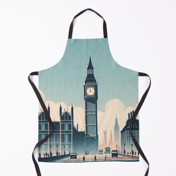 Item preview, Big Ben and Westminster Palace Minimalism Art Style designed and sold by artofuniverse.
