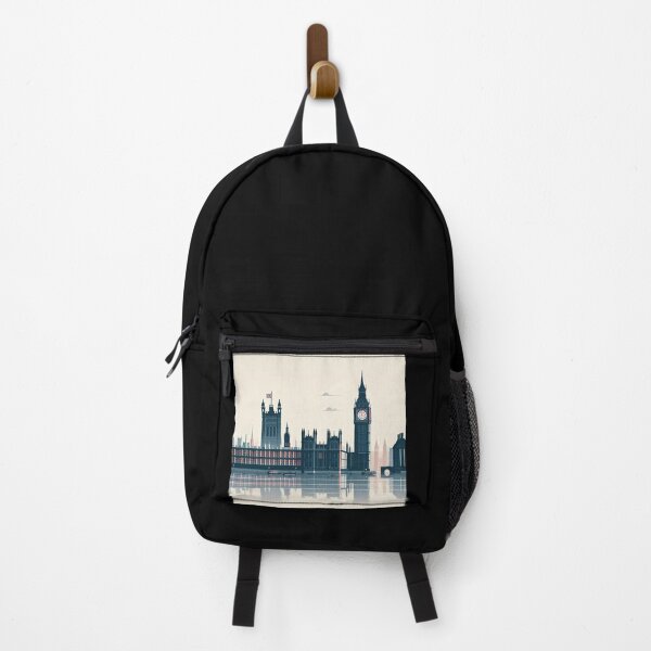 Item preview, Big Ben and Westminster Palace Minimalism Art Style designed and sold by artofuniverse.