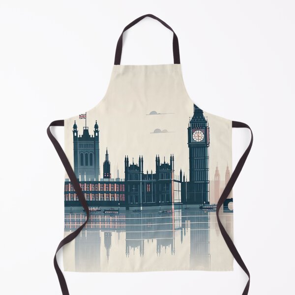Item preview, Big Ben and Westminster Palace Minimalism Art Style designed and sold by artofuniverse.