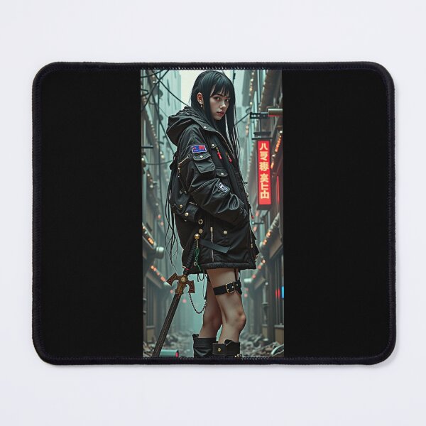 Item preview, Urban warrior II | Cyberpunk Themed Warrior Girl Design designed and sold by Shamrocx.