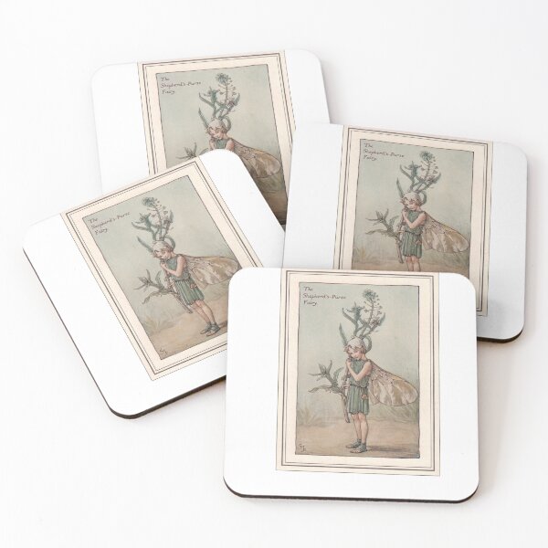 Artikelvorschau, Bezaubernde Hirtentäschelfee entworfen und verkauft von Studio66Designs.