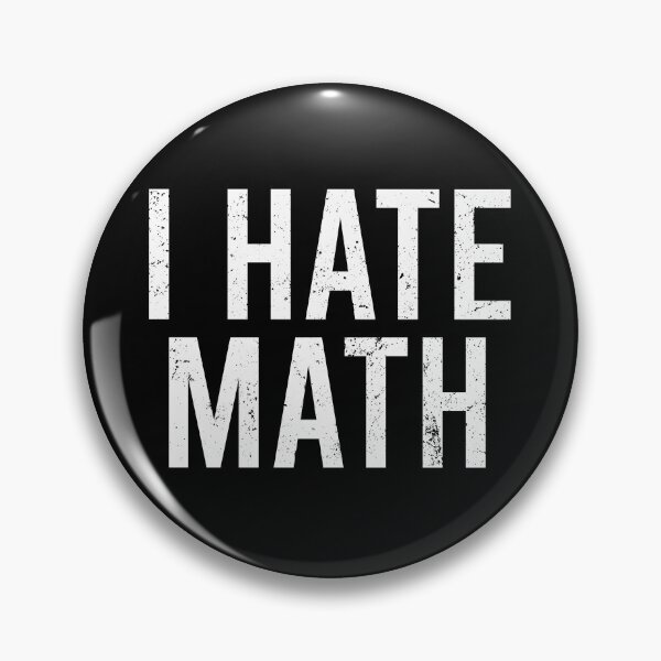 Item preview, I Hate Math designed and sold by zhilwahesani.