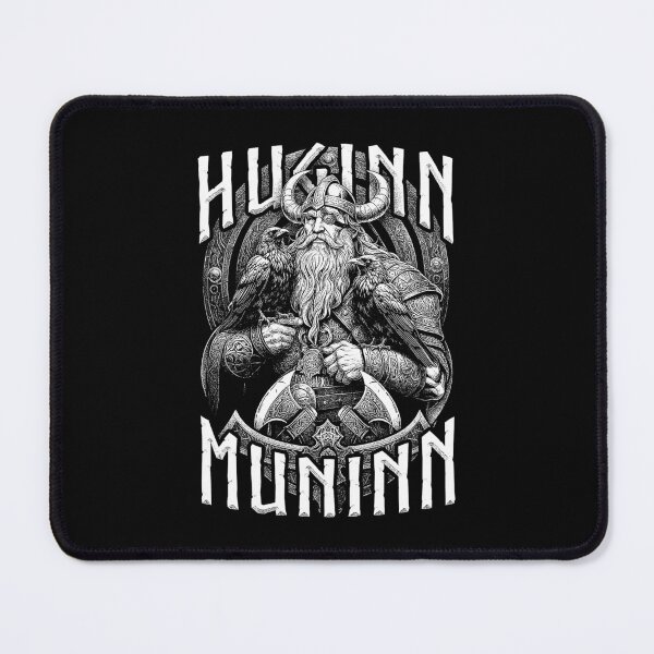 Item preview, Huginn Muninn Odin's Ravens Valhalla Viking Norse Mythology designed and sold by GrandeDuc.