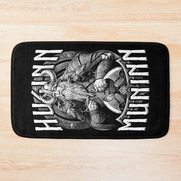 Item preview, Huginn Muninn Odin's Ravens Valhalla Viking Norse Mythology designed and sold by GrandeDuc.