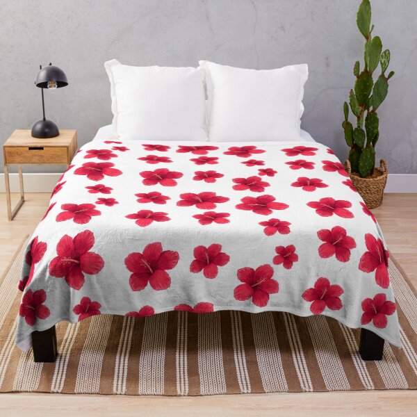 Item preview, Pink Hibiscus Flowers designed and sold by Red-forever.