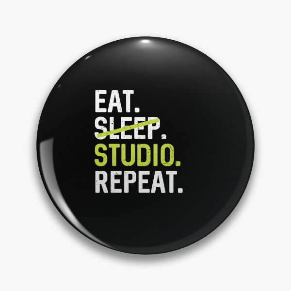 Item preview, Eat Sleep Studio Repeat -  Architect Graphic Design Funny Saying designed and sold by zeviwanty.