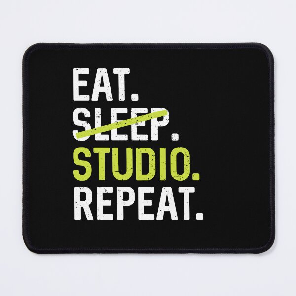Item preview, Eat Sleep Studio Repeat - Architect Graphic Design Funny Saying designed and sold by zeviwanty.
