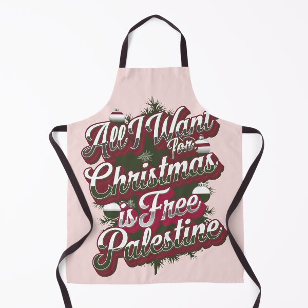 Artikelvorschau, alles was ich mir zu Weihnachten wünsche ist ein freies Palästina entworfen und verkauft von Slice Of Seed.