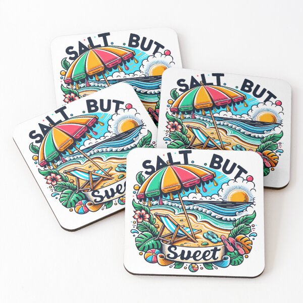 Item preview, Beach Vibes Squad: ¡Salado pero dulce! designed and sold by Eksama Design.