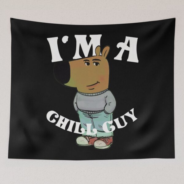 Item preview, lm A Chill Guy designed and sold by LawmanNastasia.