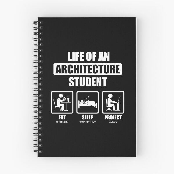 Item preview, Life Of An Architecture - Funny Architecture Student designed and sold by zeviwanty.