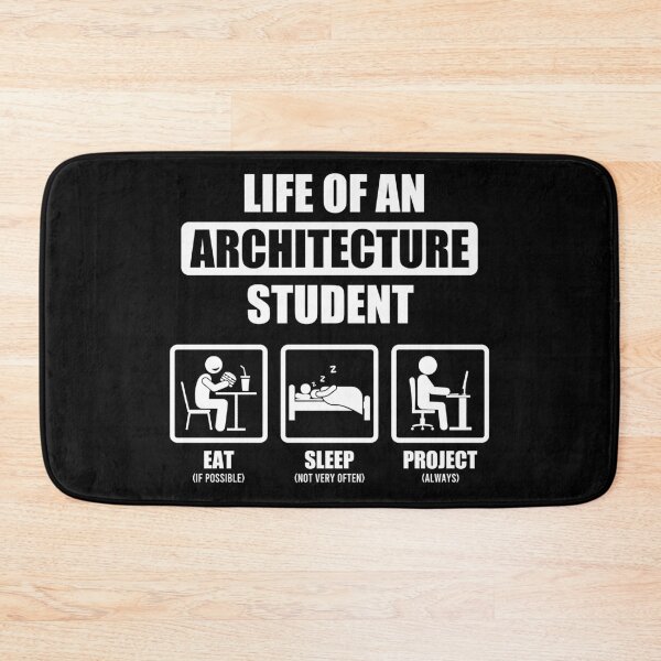 Item preview, Life Of An Architecture - Funny Architecture Student designed and sold by zeviwanty.