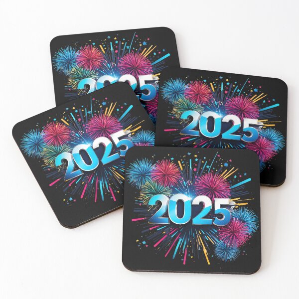 Item preview, Happy New Year 2025 T-shirt Design designed and sold by Pixevol.