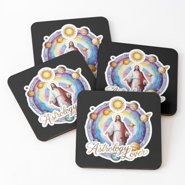 Item preview, Watercolor Jesus Astrology Lover Season Astrology Art designed and sold by Mudastro Astrology.