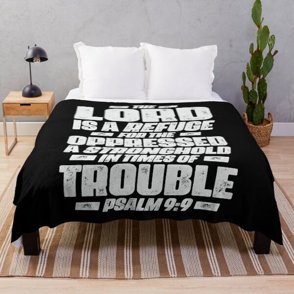 Item preview, Psalm 9:9 The LORD Is A Refuge For The Oppressed designed and sold by plushism.