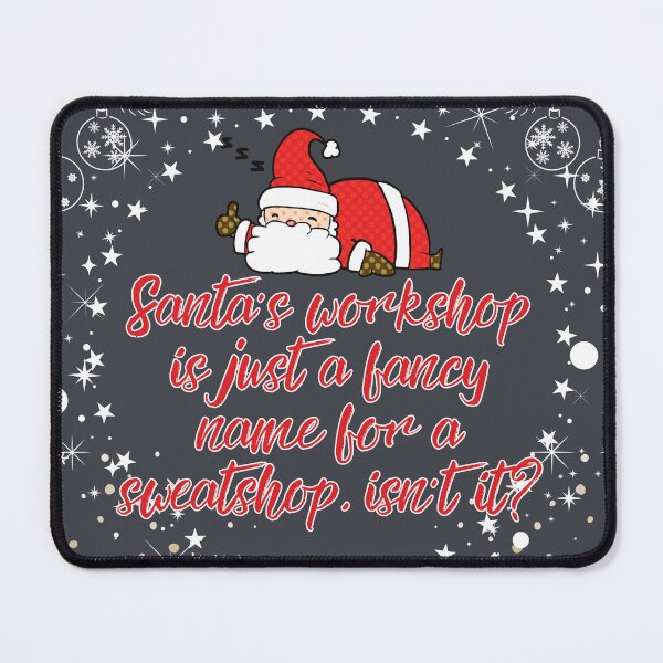 Item preview, Christmas Santa's Workshop designed and sold by HappyHavenStu.