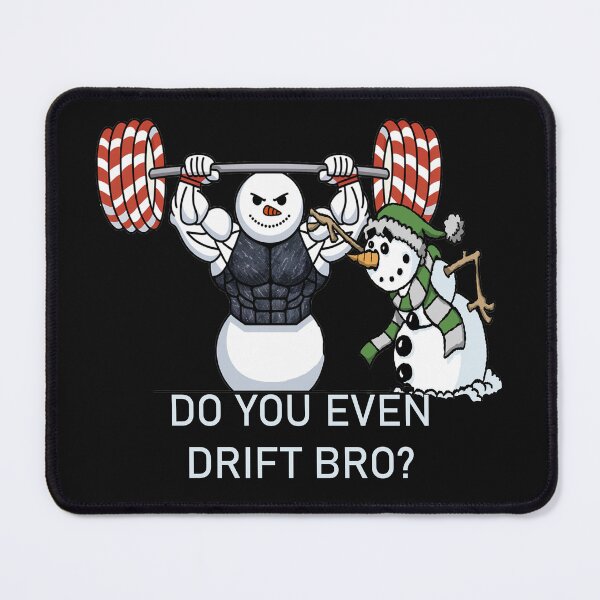 Item preview, Weightlifting Snowman designed and sold by tamdevo1.