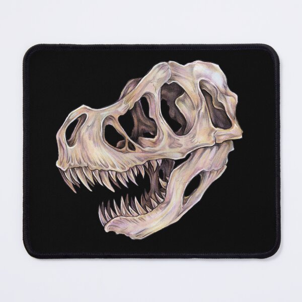 Item preview, Cool T-Rex Tyrannosaurus Skull hand drawn designed and sold by ZadzeneaArt.