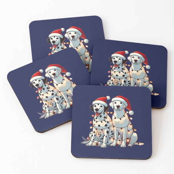 Item preview, Dalmatain dogs santa and Christmas Lighting  designed and sold by Nanthanon.
