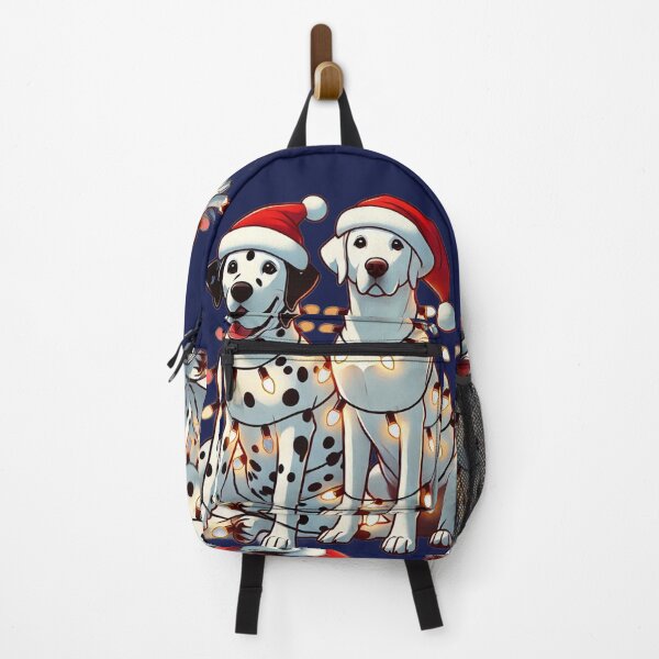 Item preview, Dalmatain dogs santa and Christmas Lighting designed and sold by Nanthanon.