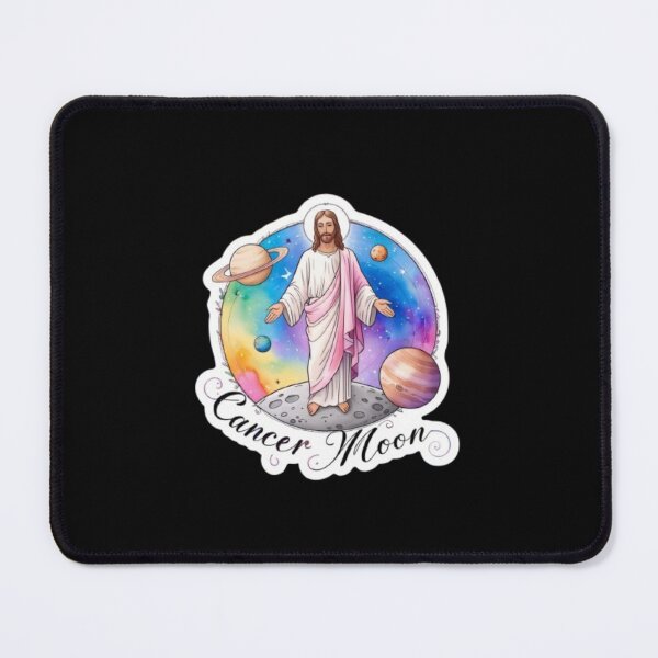 Item preview, Watercolor Jesus Cancer Moon Astrology Art designed and sold by Mudastro Astrology.
