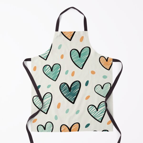 Item preview, Doodle Heart Pattern designed and sold by Furbulous Faces.