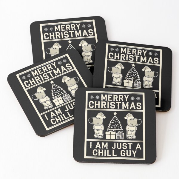 Item preview, Merry Christmas Chill Guy designed and sold by LawmanNastasia.
