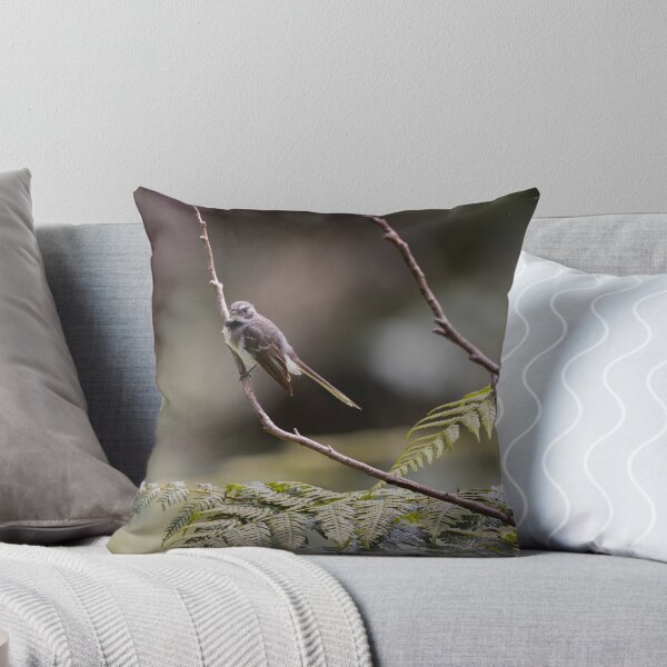 Item preview, Grey fantail in the Australian Bush designed and sold by Tara Smithson.