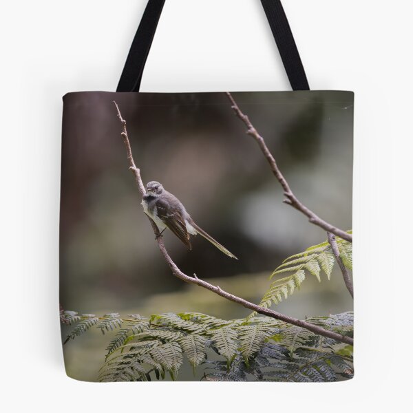 Item preview, Grey fantail in the Australian Bush designed and sold by Tara Smithson.