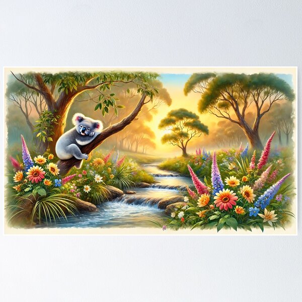 Item preview, Koala's Quiet Escape designed and sold by Koalangel.
