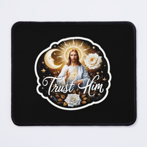 Item preview, Classic Jesus Trust Him Astrology Art designed and sold by Mudastro Astrology.