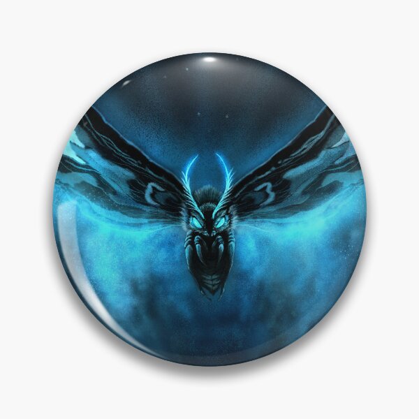 Item preview, Mothra, Queen of Monsters designed and sold by alandodrawing.