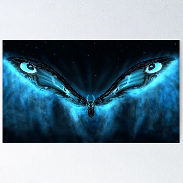 Item preview, Mothra, Queen of Monsters designed and sold by alandodrawing.