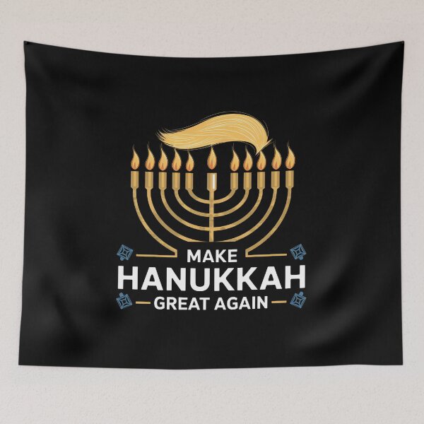 Item preview, Make Hanukkah Great Again - The perfect gift for Hanukkah lovers who cherish tradition and a touch of humor! designed and sold by ZyziowskyArt.