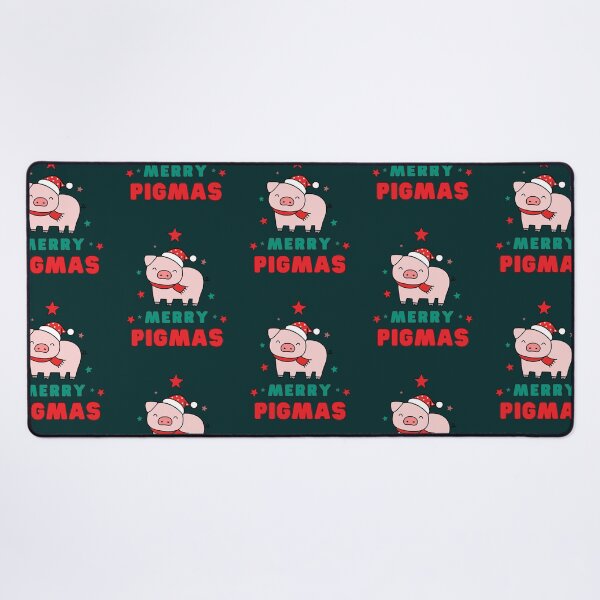 Item preview, Pig in santa hat - Merry pigmas designed and sold by AngelikaC04.
