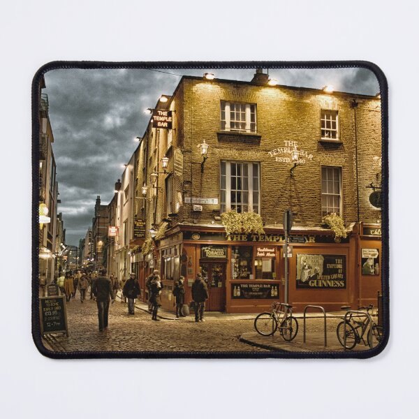 Item preview, Famous Temple Bar in the Temple Bar area in Dublin at night designed and sold by Photopat.