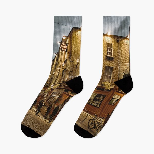 Item preview, Famous Temple Bar in the Temple Bar area in Dublin at night designed and sold by Photopat.