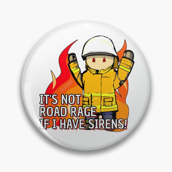 Item preview, It's not road rage if I have sirens! (Rural Male) designed and sold by Flashover.