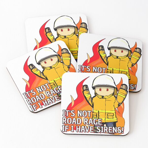 Item preview, It's not road rage if I have sirens! (Rural Male) designed and sold by Flashover.
