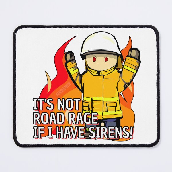 Item preview, It's not road rage if I have sirens! (Rural Male) designed and sold by Flashover.
