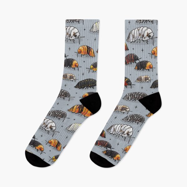Item preview, Isopod Socks | Roly Poly | Pill Bug Gift designed and sold by Kompromisss.